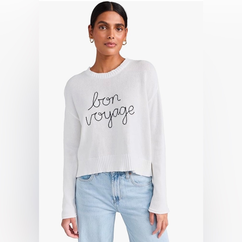 Z SUPPLY White Bon Voyage Sienna Sweater